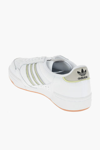 Leather CONTINENTAL 80 STRIPES sneakers with fabric details