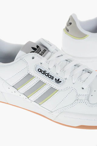 Leather CONTINENTAL 80 STRIPES sneakers with fabric details