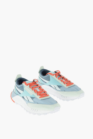 Fabric CL LEGACY sneakers with faux leather trimmings