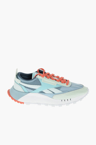 Fabric CL LEGACY sneakers with faux leather trimmings