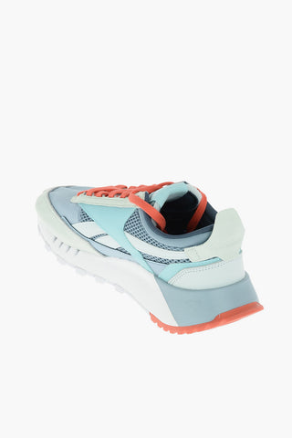 Fabric CL LEGACY sneakers with faux leather trimmings