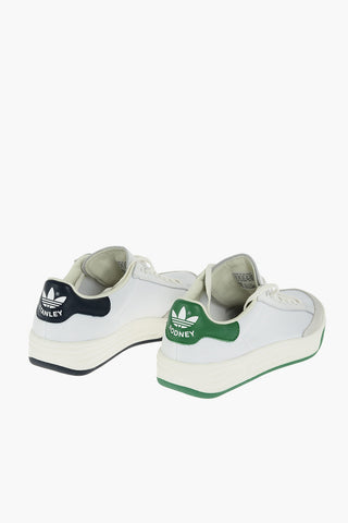 Fabric ROD LAVER sneakers with leather details