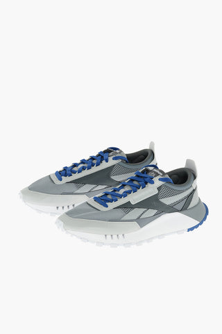 Fabric CL LEGACY sneakers with faux leather trimmings