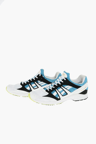 SHIRT ASICS fabric TARTHER SD with faux leather details