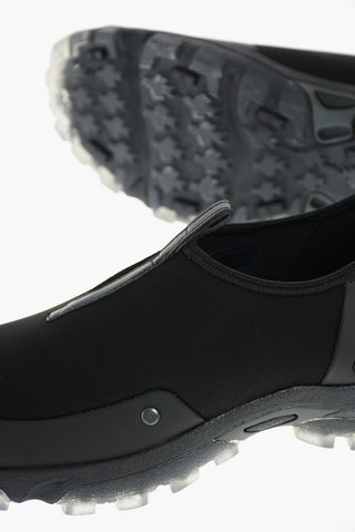 Sneakers Slip on in pelle e neoprene
