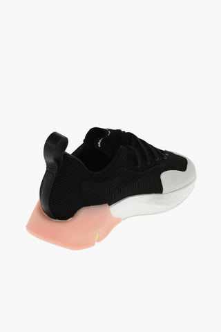 Y-3 BY YOHJI YAMAMOTO fabric ORISAN sneakers with leather details