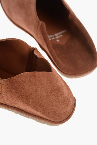 suede leather LUBNA babouches with tassel