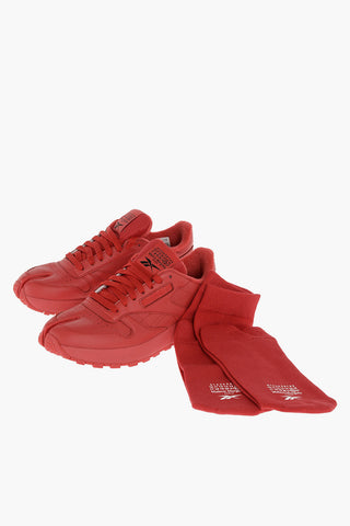 MM22 REEBOK  leather TABI PROJECT 0 CL sneakers with socks
