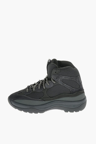 SEASON 6 Stivaletti da Trekking Stringati con Lacci a Contrasto e Inserti in suede
