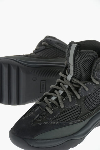 SEASON 6 Stivaletti da Trekking Stringati con Lacci a Contrasto e Inserti in suede