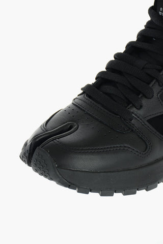 MM22 REEBOK leather TABI PROJECT 0 CL GL high top sneakers with cut out details