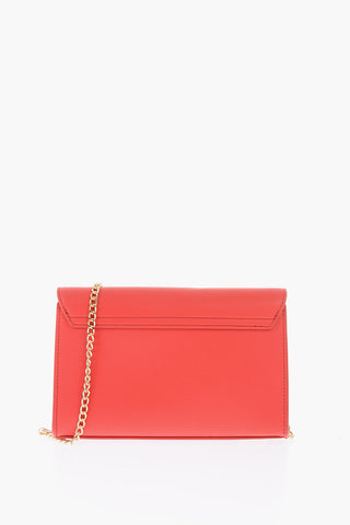 LOVE pochette in ecopelle con tracolla removibile