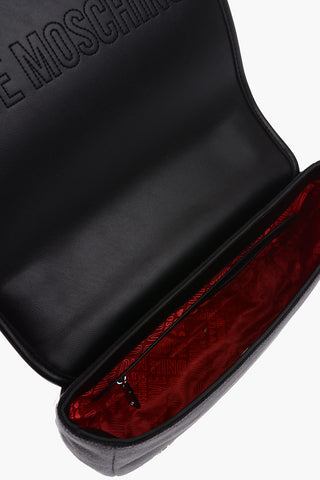 LOVE top handle bag with removable shoulder strap