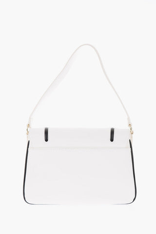 LOVE printed faux leather bag with removable shoulder strap