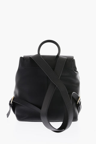 LOVE zaino in pelle con tasche a toppa frontali