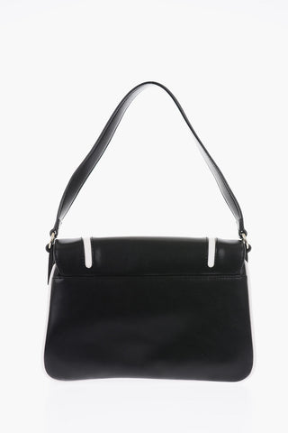 LOVE printed faux leather shoulder bag