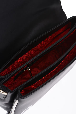 LOVE printed faux leather shoulder bag