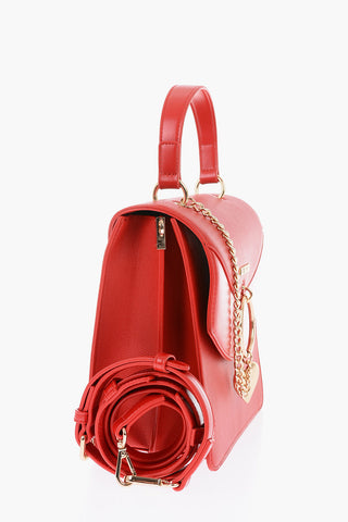 LOVE borsa tote in ecopelle con catena
