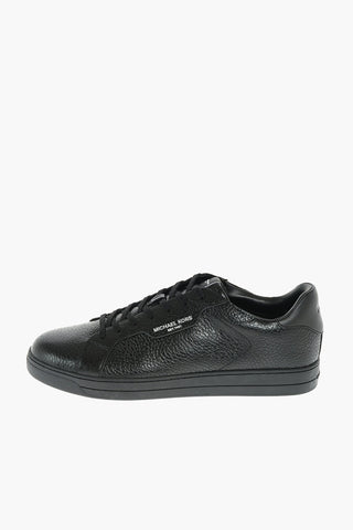 Lace Up KEATING Textured Leather Sneakers