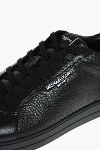 Lace Up KEATING Textured Leather Sneakers