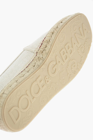 Espadrillas BOCCACCIO in Tela con Stemma Ricamato