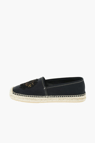 Embroidered Emblem BOCCACCIO Canvas Espadrillas