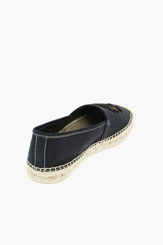 Embroidered Emblem BOCCACCIO Canvas Espadrillas