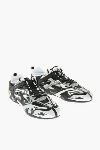 Lace Up Two Tone DRIVE Sneakers
