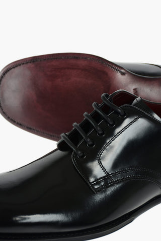 Derby Stringate MICHELANGELO in Pelle Spazzolata