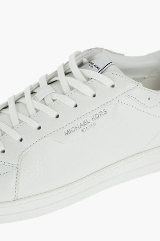 Lace Up KEATING Textured Leather Sneakers