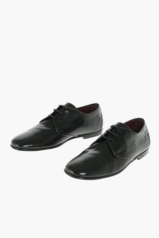 Lace up ERICE Leather Derby Shoes