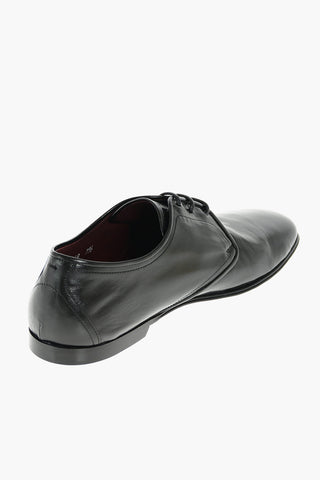 Lace up ERICE Leather Derby Shoes