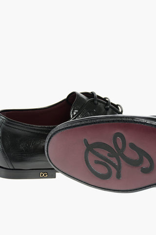Lace up ERICE Leather Derby Shoes