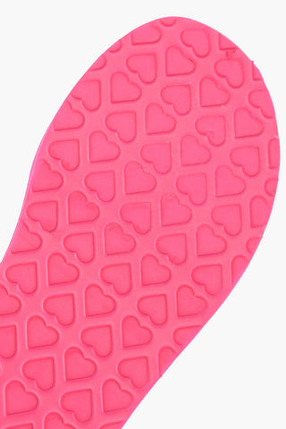 LOVE zigzag motif EVA30 sandals with touch strap closure