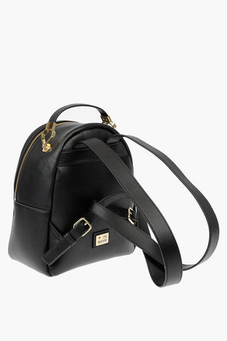 LOVE faux leather backpack with golden details
