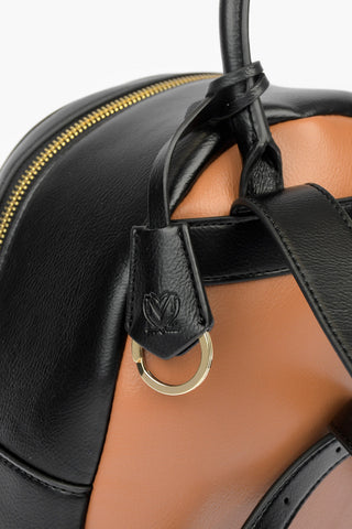 LOVE zaino bicolore in ecopelle