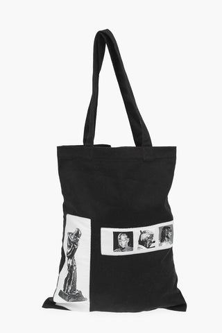 DRKSHDW Shopper in tessuto con toppe