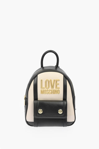 LOVE zaino bicolore in ecopelle