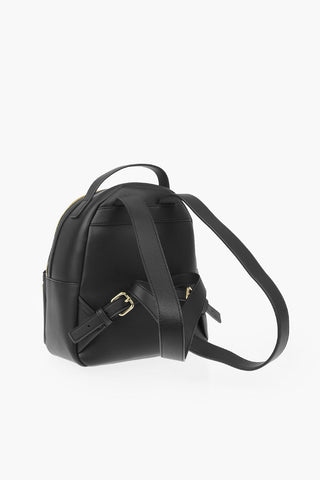 LOVE faux leather backpack with golden chain