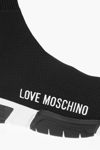LOVE sneakers high top sock RUNNING35 with logo band