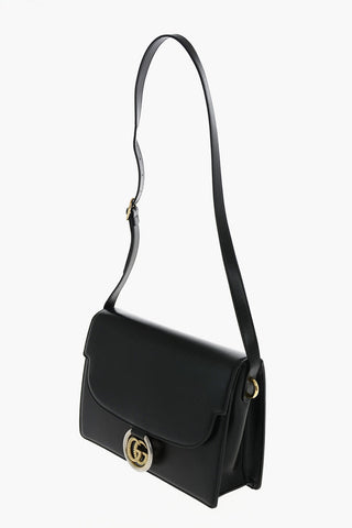 Borsa a Spalla GG PLAQUE in Pelle