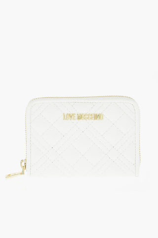 LOVE quilted faux leather wallet