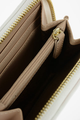 LOVE quilted faux leather wallet