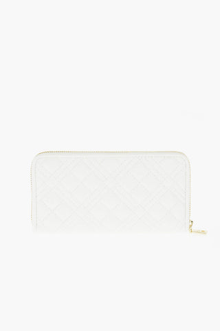 LOVE quilted faux leather wallet
