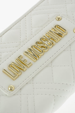 LOVE quilted faux leather wallet