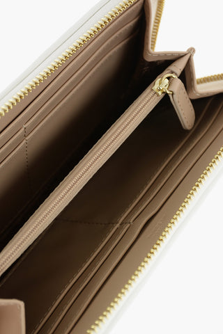 LOVE quilted faux leather wallet