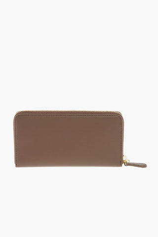 LOVE faux leather wallet with zip closure
