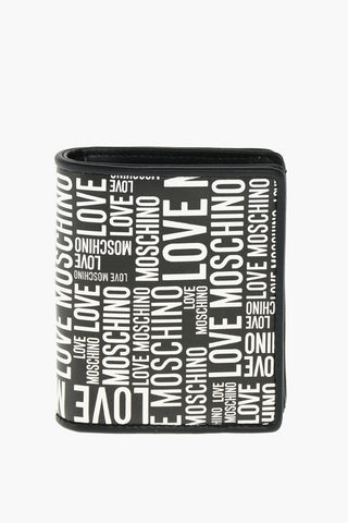 LOVE Faux-leather Wallet in Monogram Print