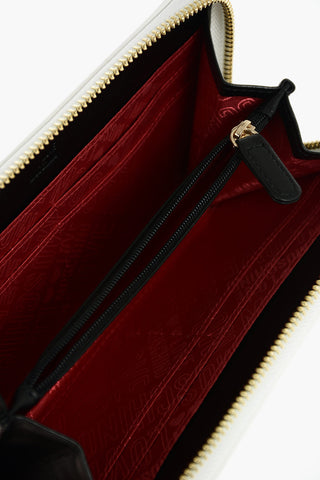 LOVE Faux-leather Wallet with Lettering Logo Print