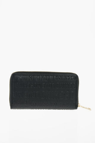 LOVE Faux-leather Wallet in Debossed Monogram
